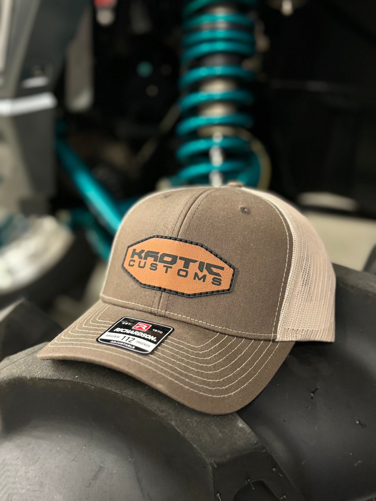 RICHARDSON 112PFP BROWN/KHAKI HAT