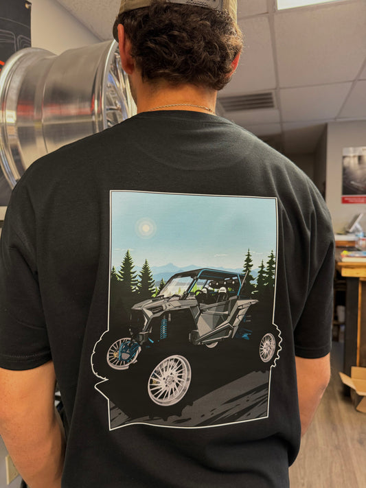 BLACK RZR T-SHIRT
