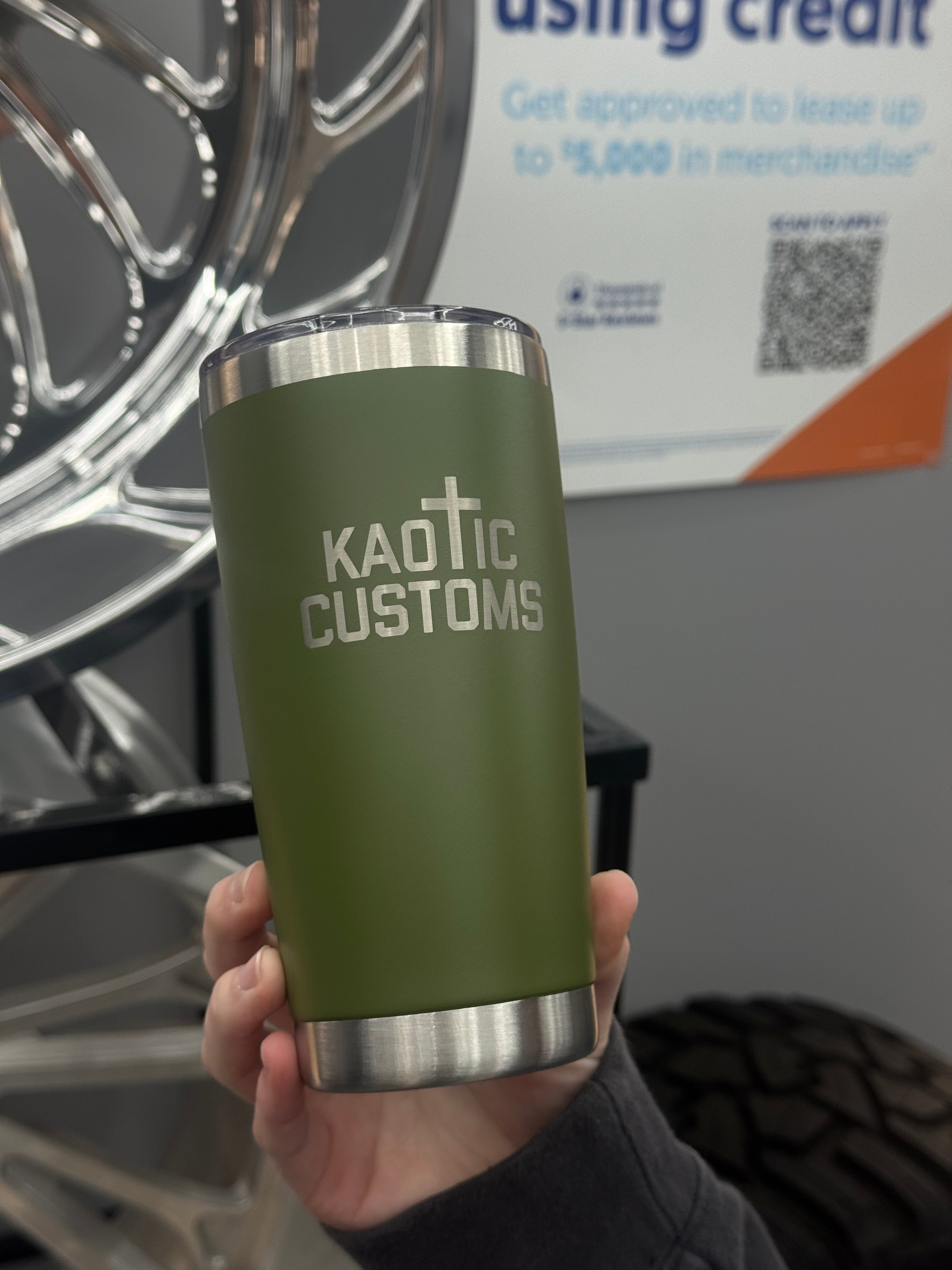 KAOTIC CUSTOMS TUMBLER CUP – Kaotic Customs
