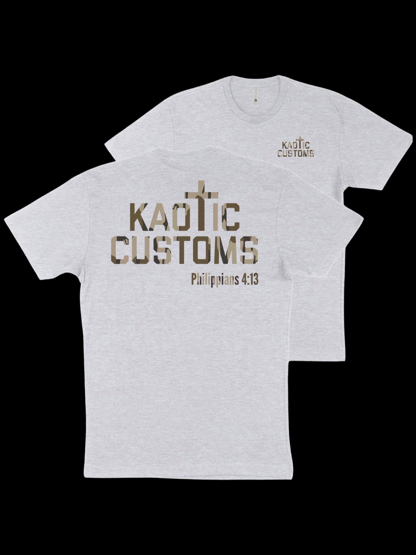 HEATHERED GREY & BOTTOMLAND T-SHIRT